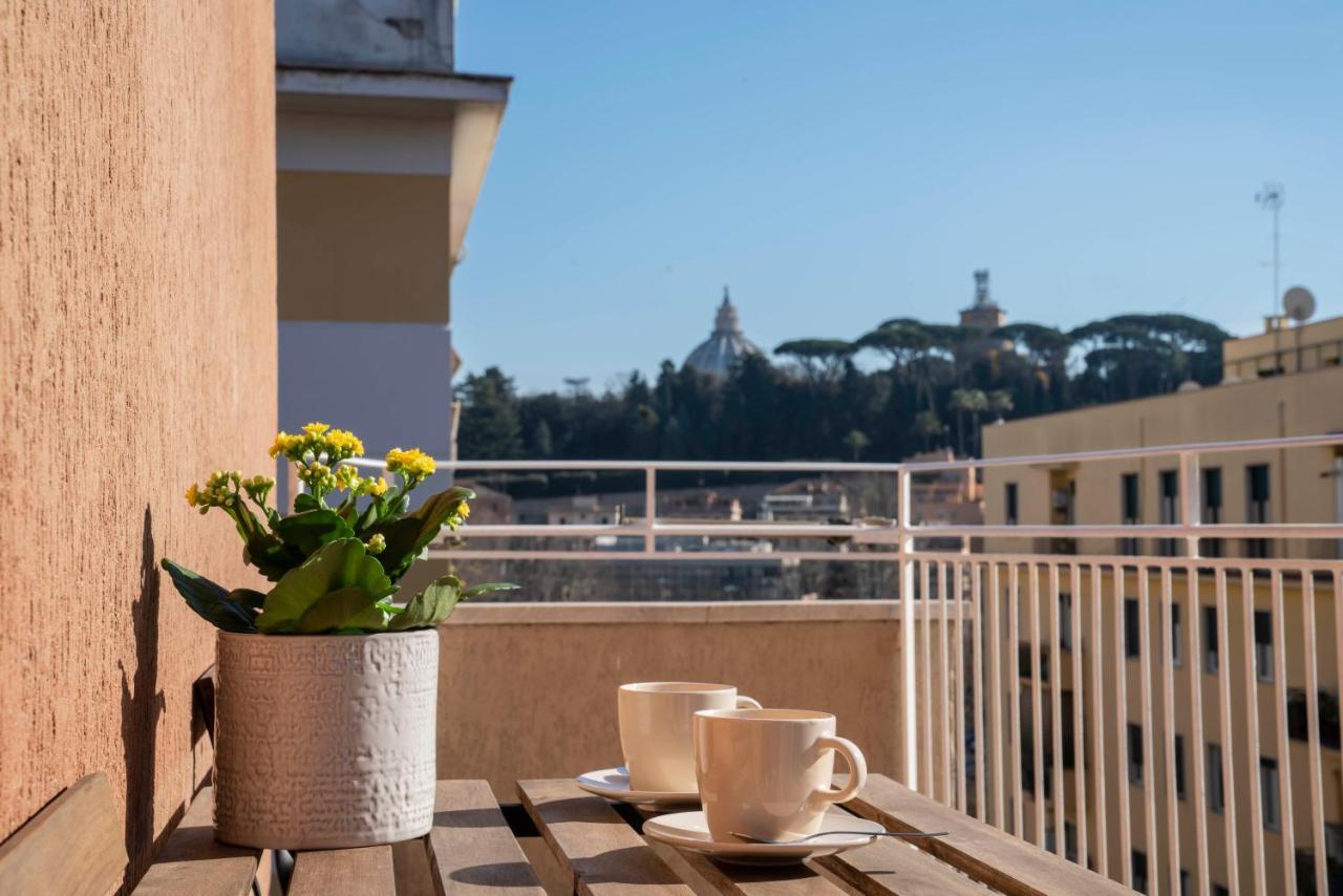 Vintage Cipro Apartment Rome Bagian luar foto